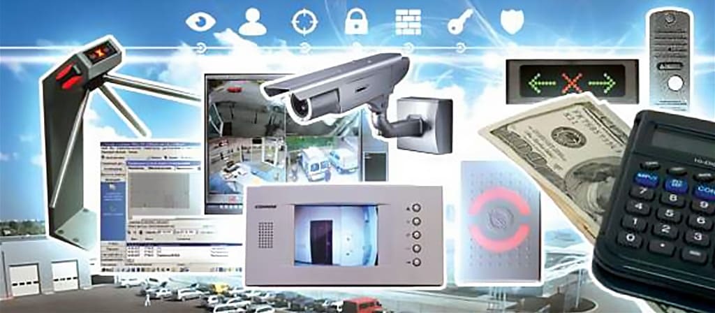 Проектирование и монтаж систем контроля доступа и видеонаблюдения